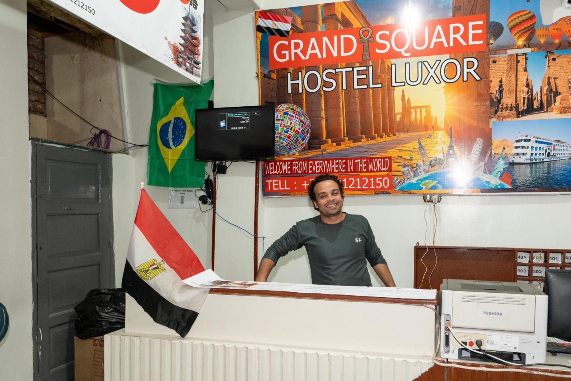 Grand Square Hostel Luxor Ngoại thất bức ảnh