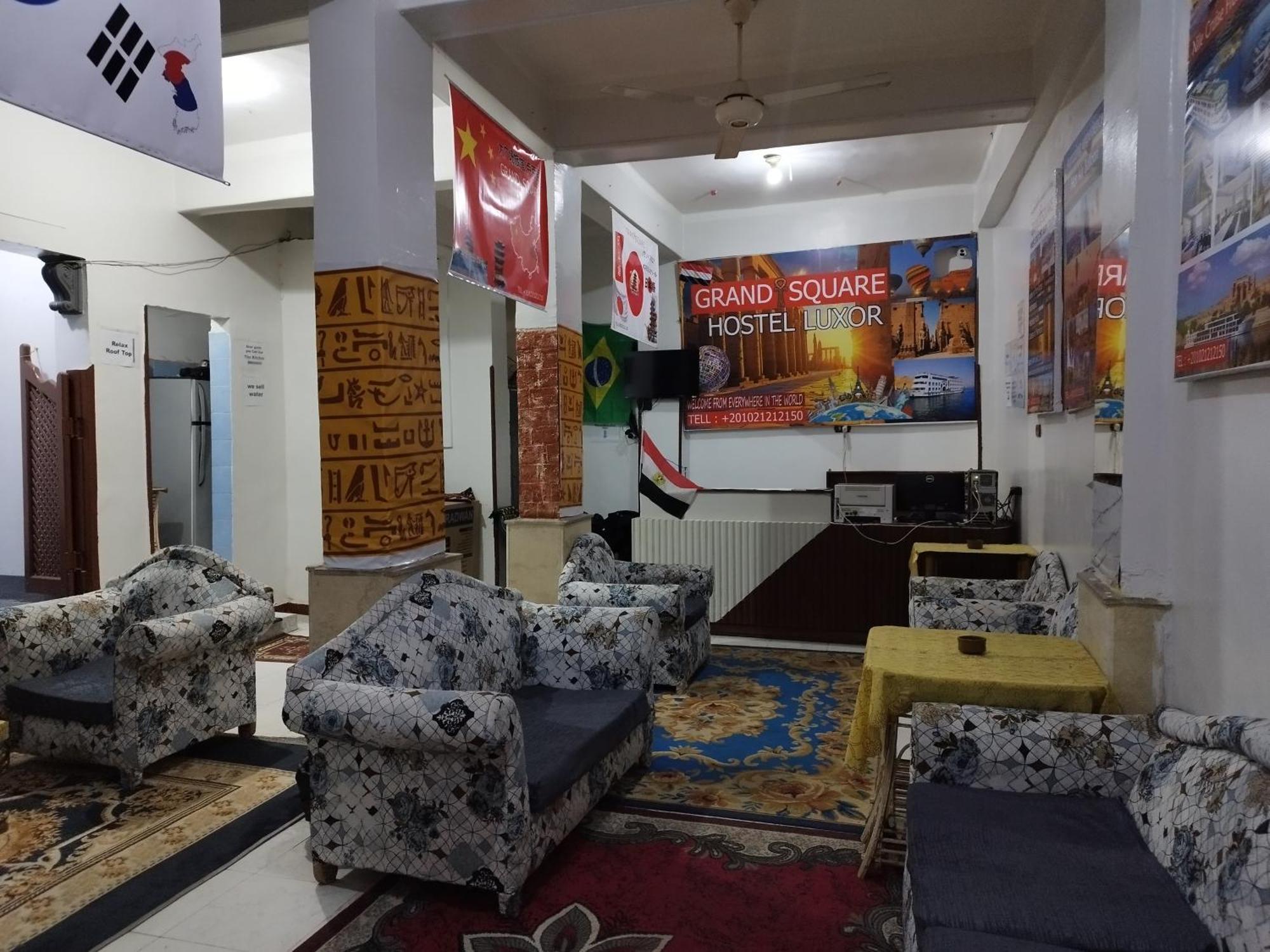 Grand Square Hostel Luxor Ngoại thất bức ảnh