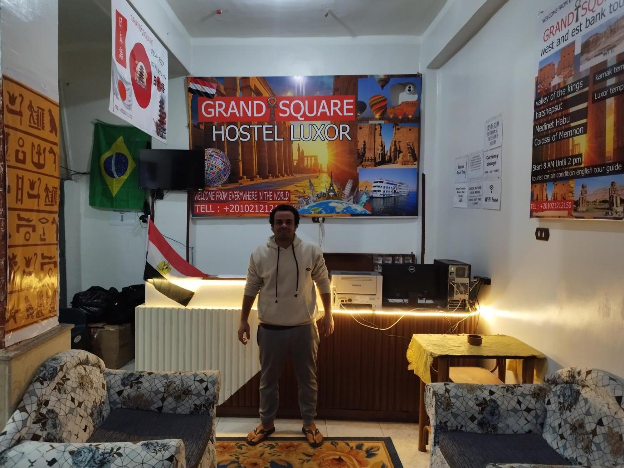 Grand Square Hostel Luxor Ngoại thất bức ảnh