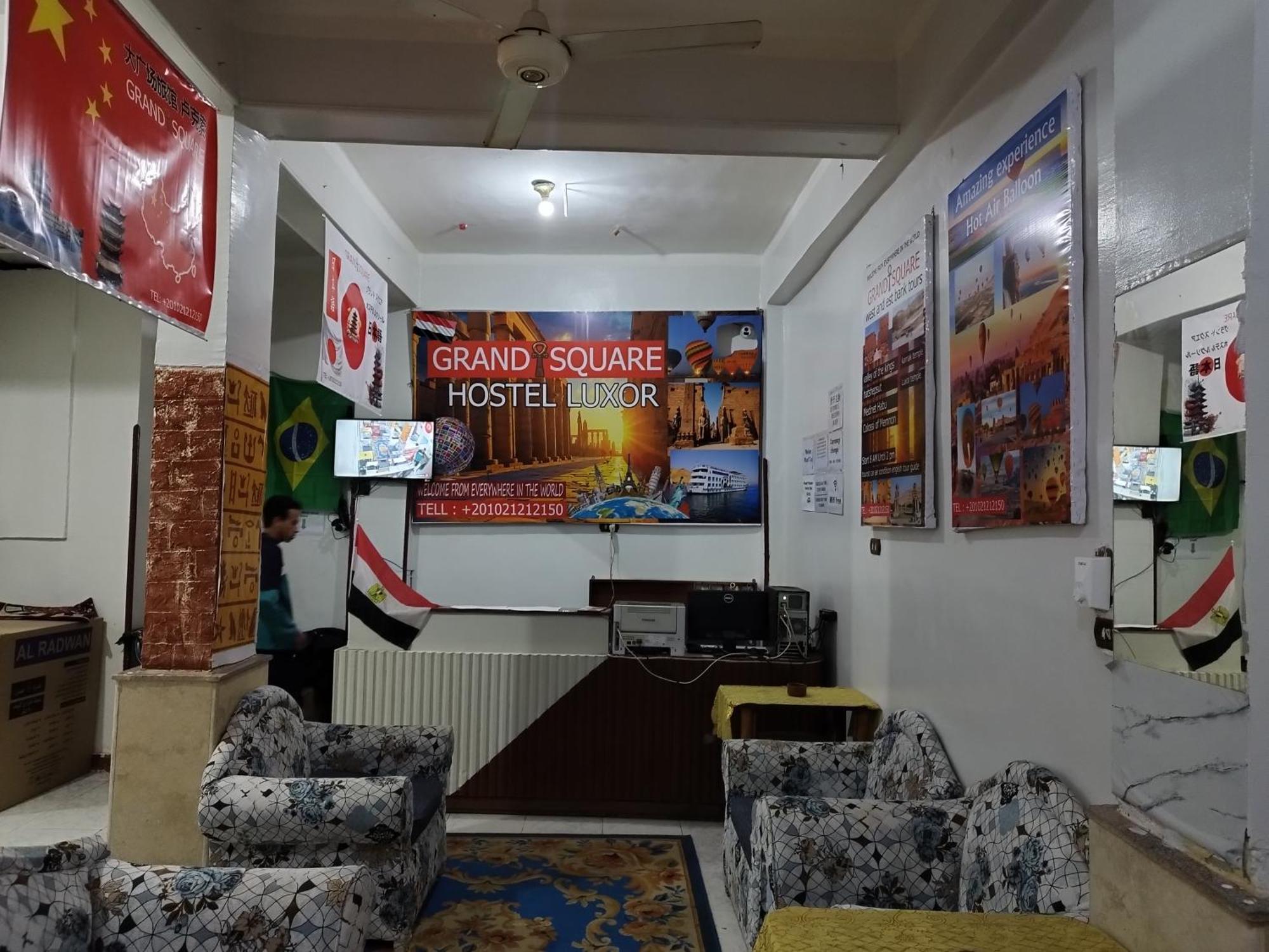 Grand Square Hostel Luxor Ngoại thất bức ảnh