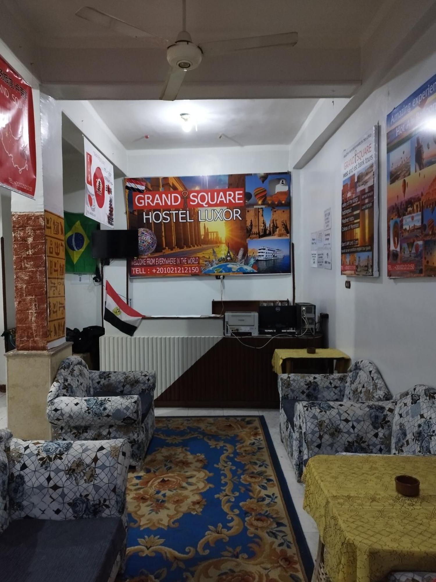 Grand Square Hostel Luxor Ngoại thất bức ảnh