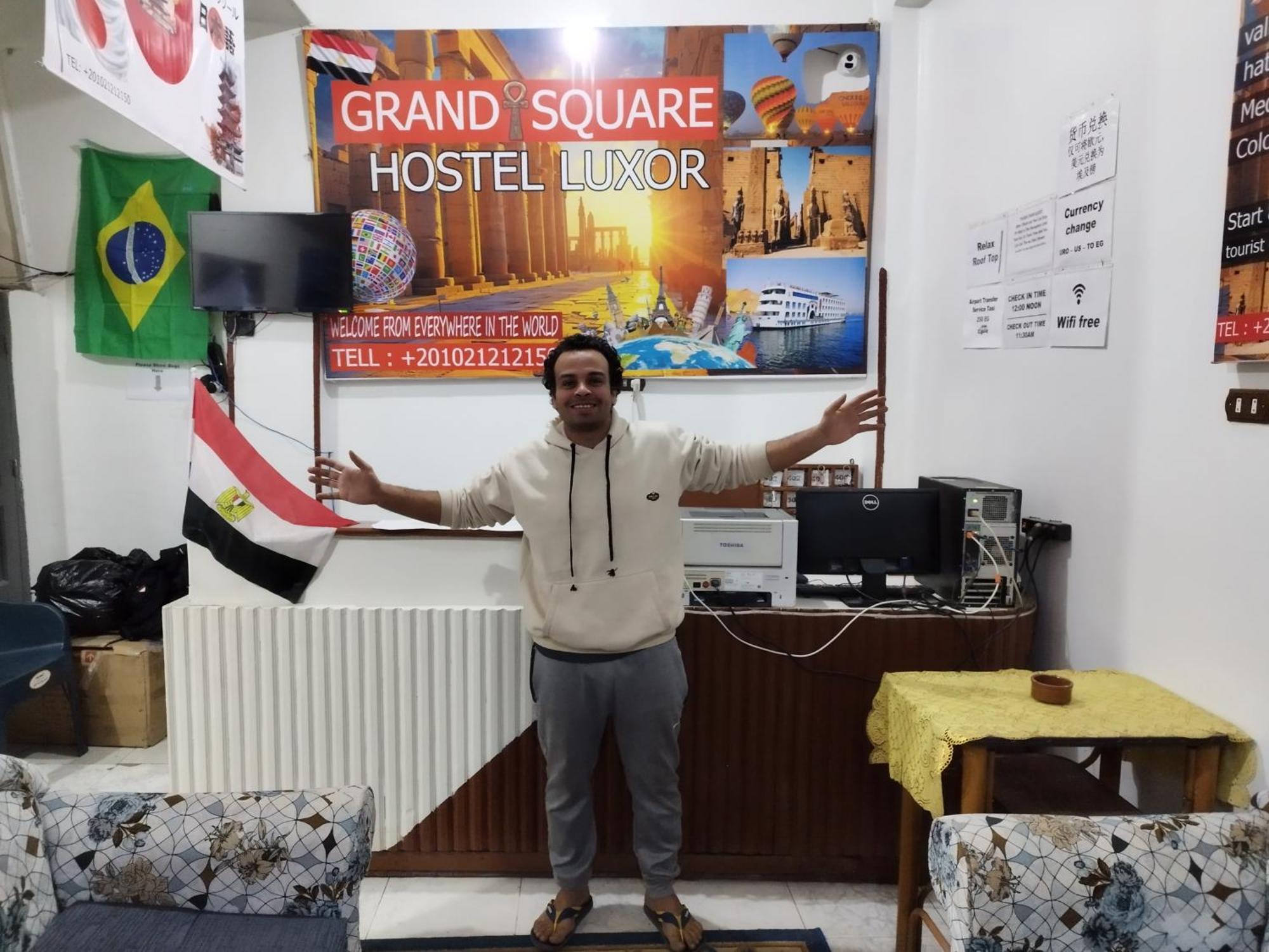 Grand Square Hostel Luxor Ngoại thất bức ảnh
