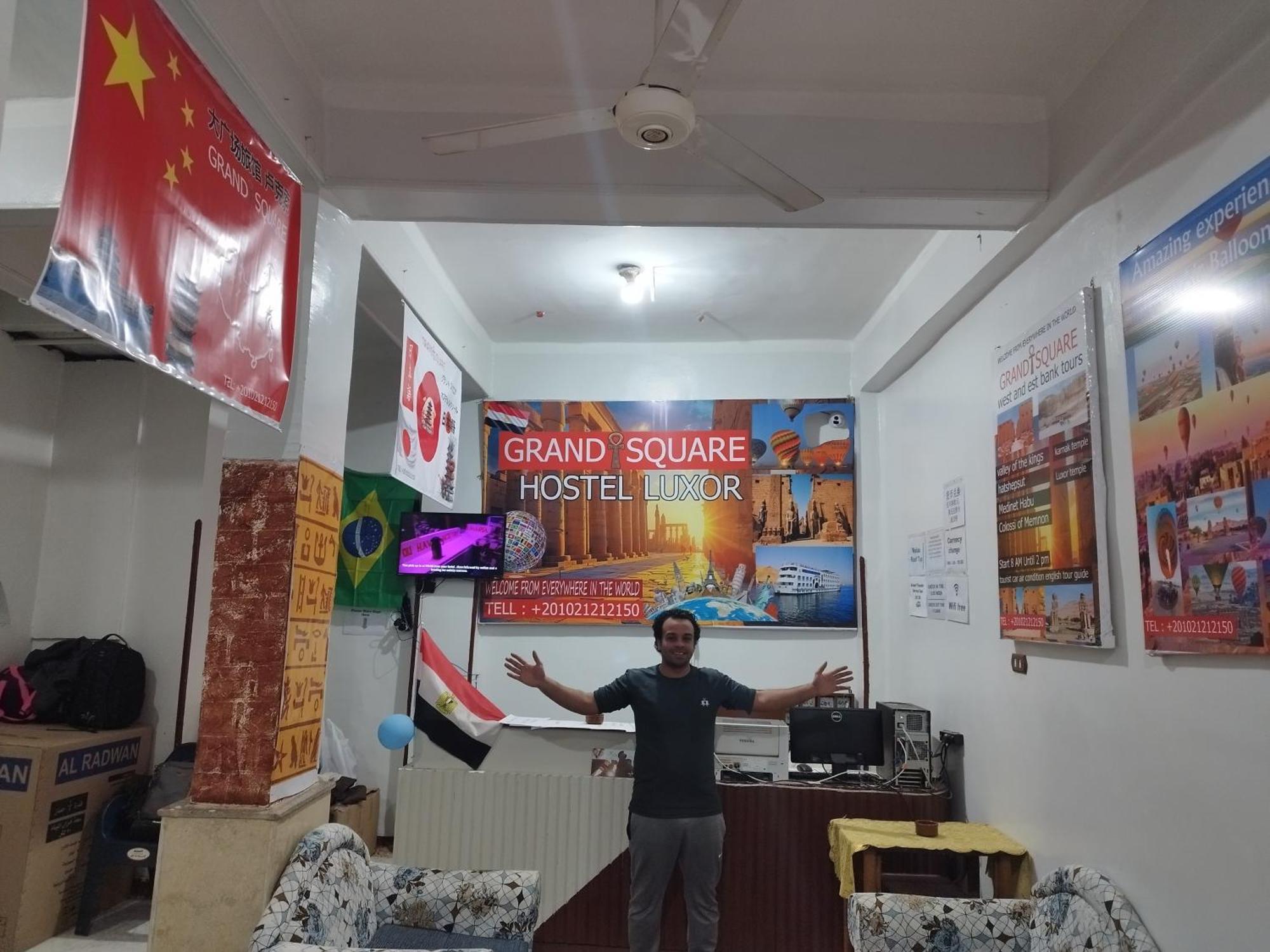 Grand Square Hostel Luxor Ngoại thất bức ảnh