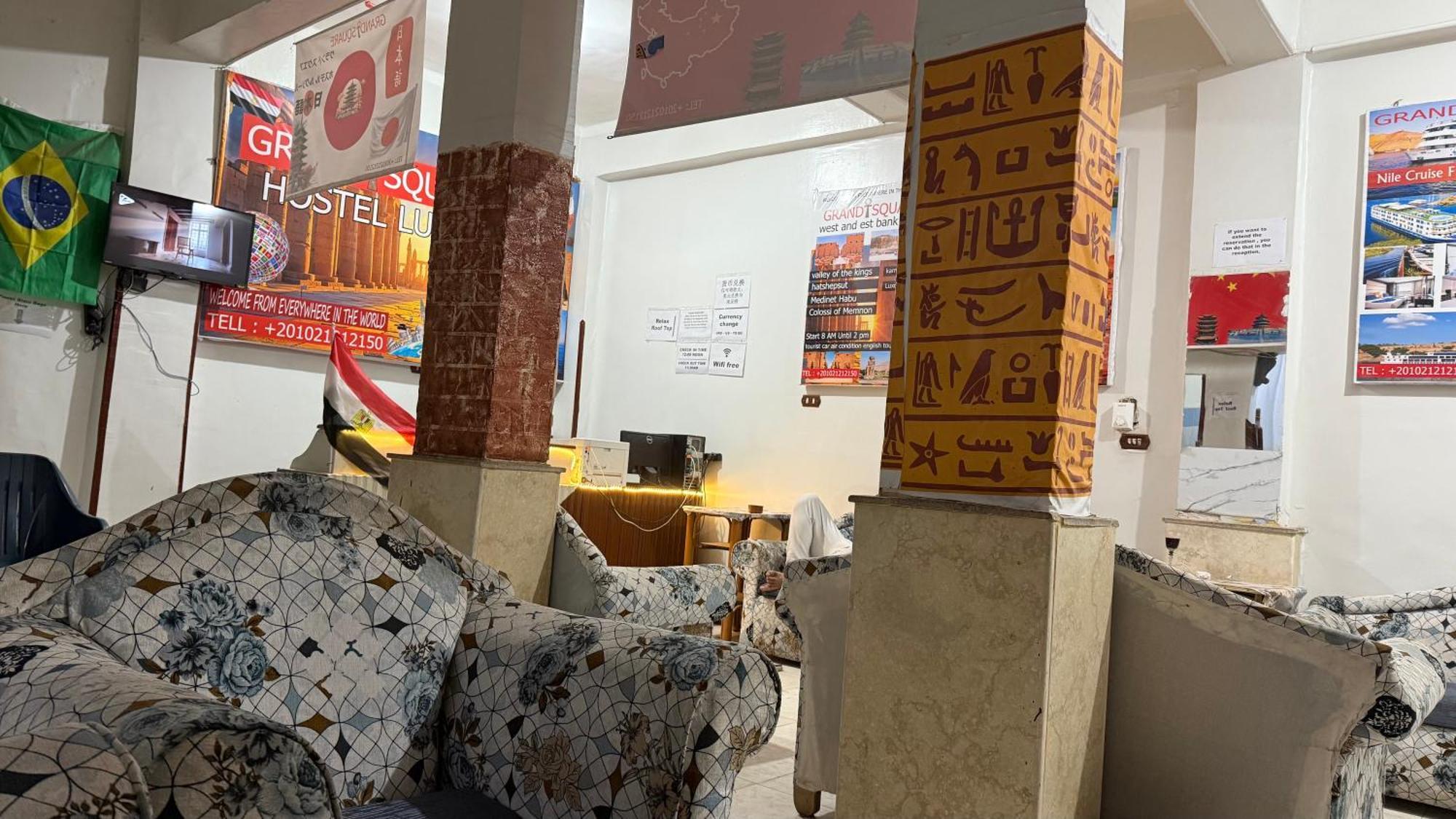 Grand Square Hostel Luxor Ngoại thất bức ảnh